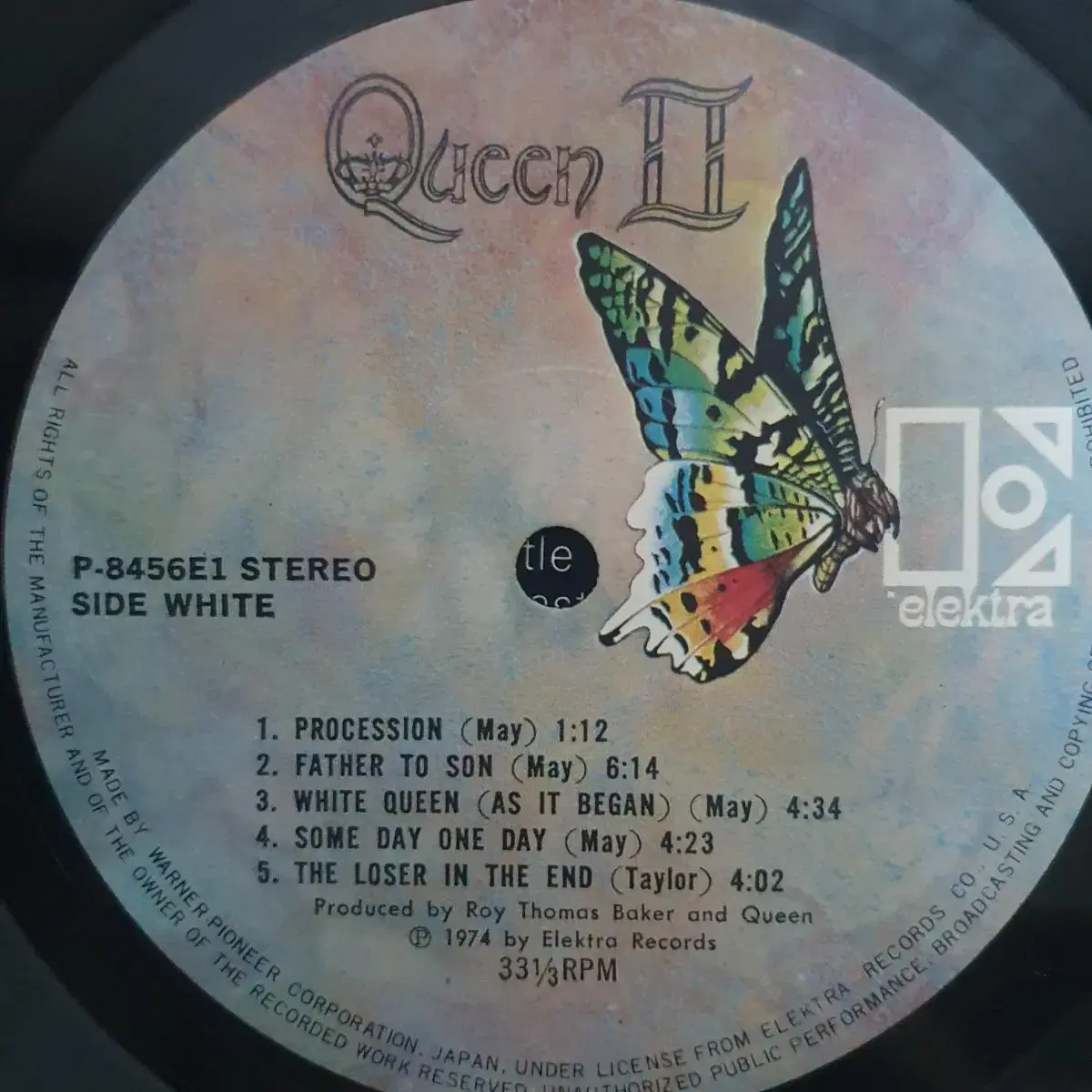 QUEEN - QUEEN II LP(GF.일본초반)