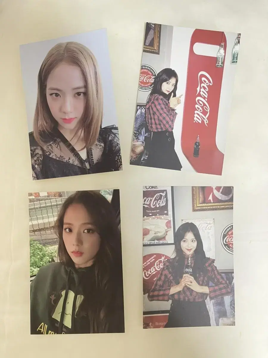 Jisoo Blink kit postcard