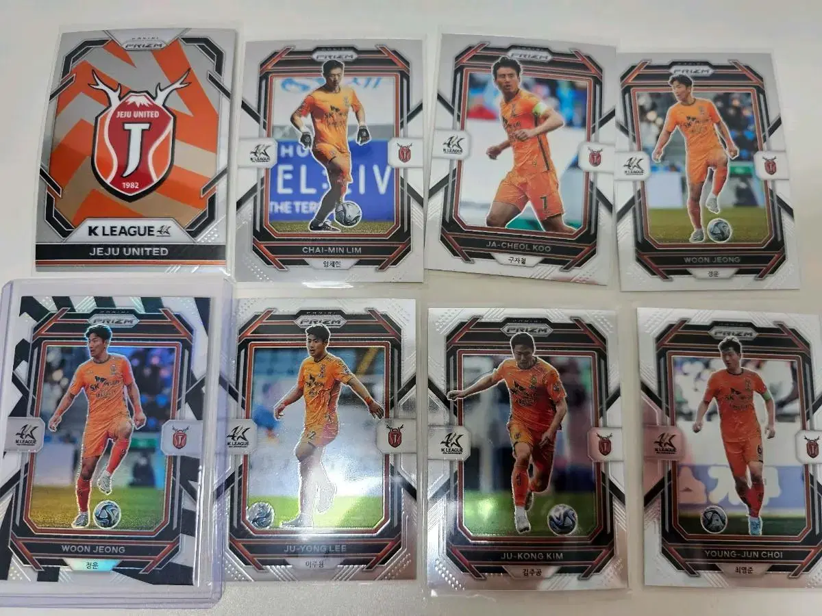 Jeju United K League Panini Prism kard Sell