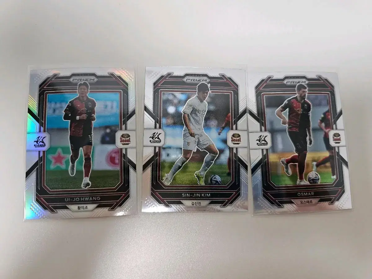 FC Seoul Osmar K League Panini Prism Base kard Sell