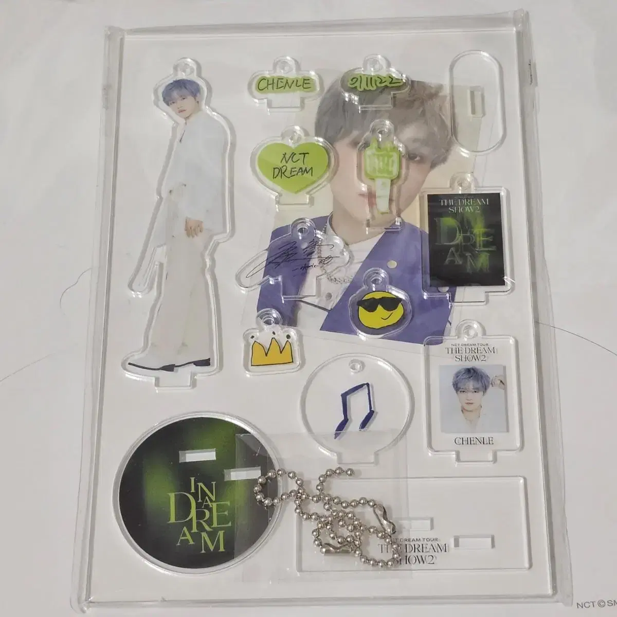 Dreamshow2 chenle acrylic stand keyring unsealed