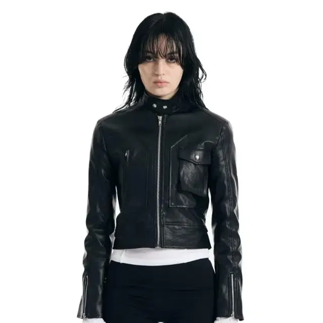 보헤미안서울 PATCH BIKER JACKET