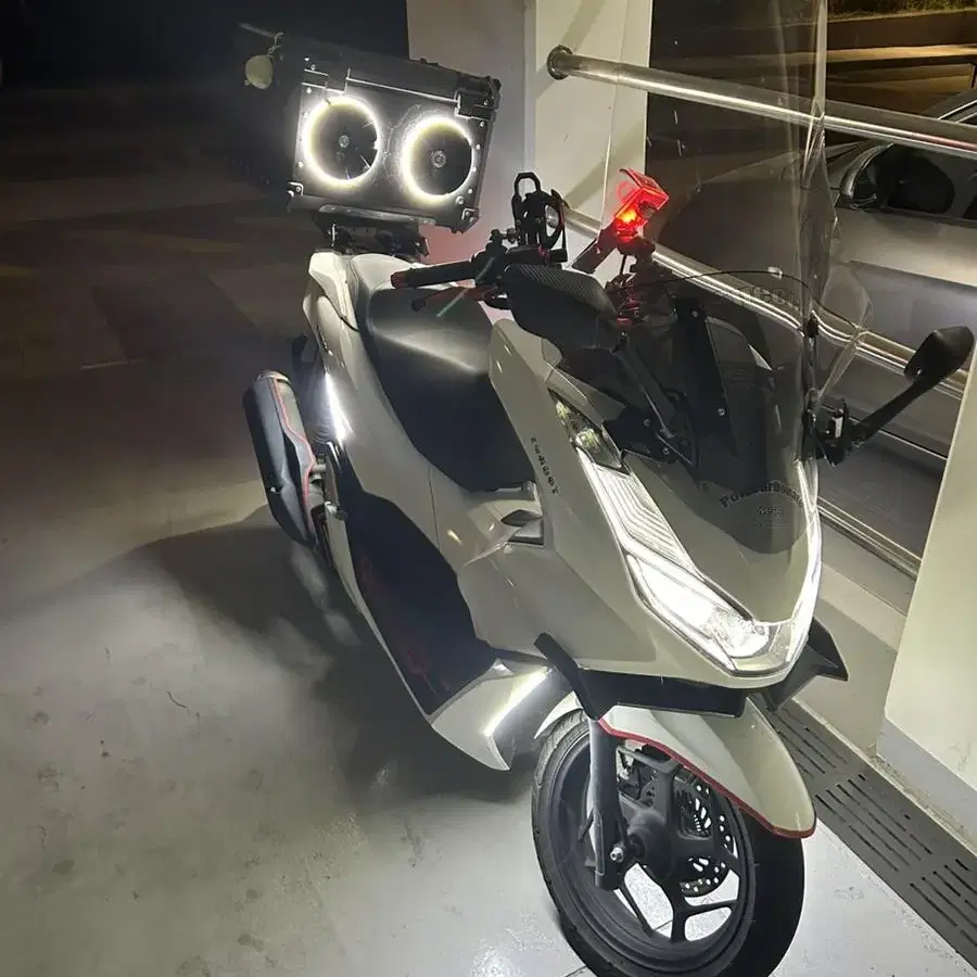 pcx125 풀튜닝 오디오차량