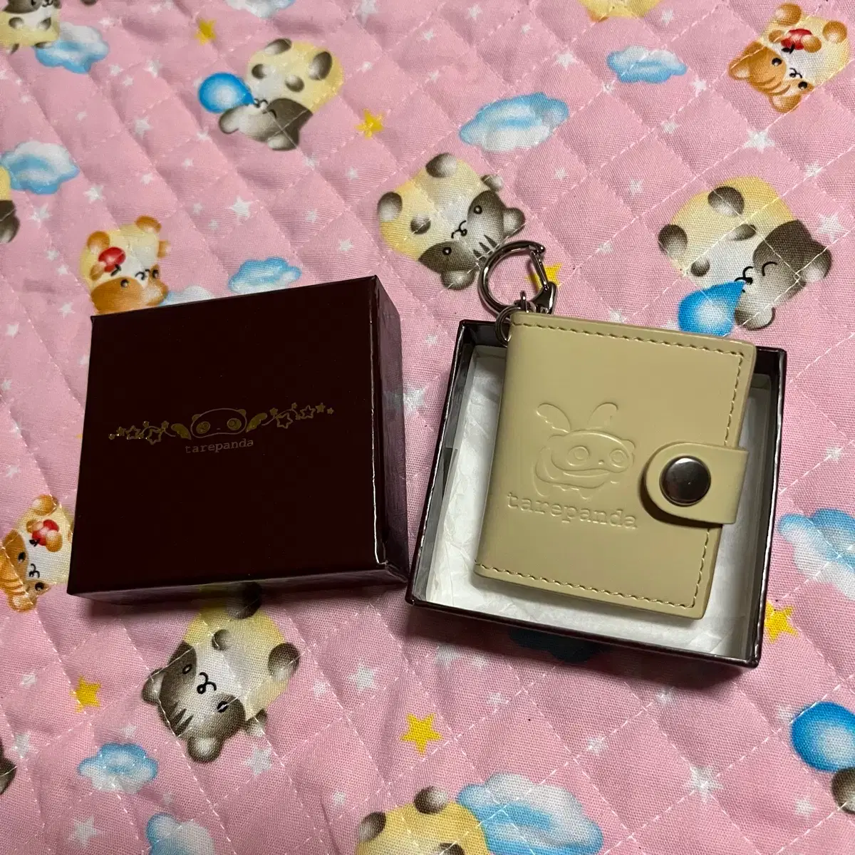 Talaepanda notebook keyring classic vintage mini diary