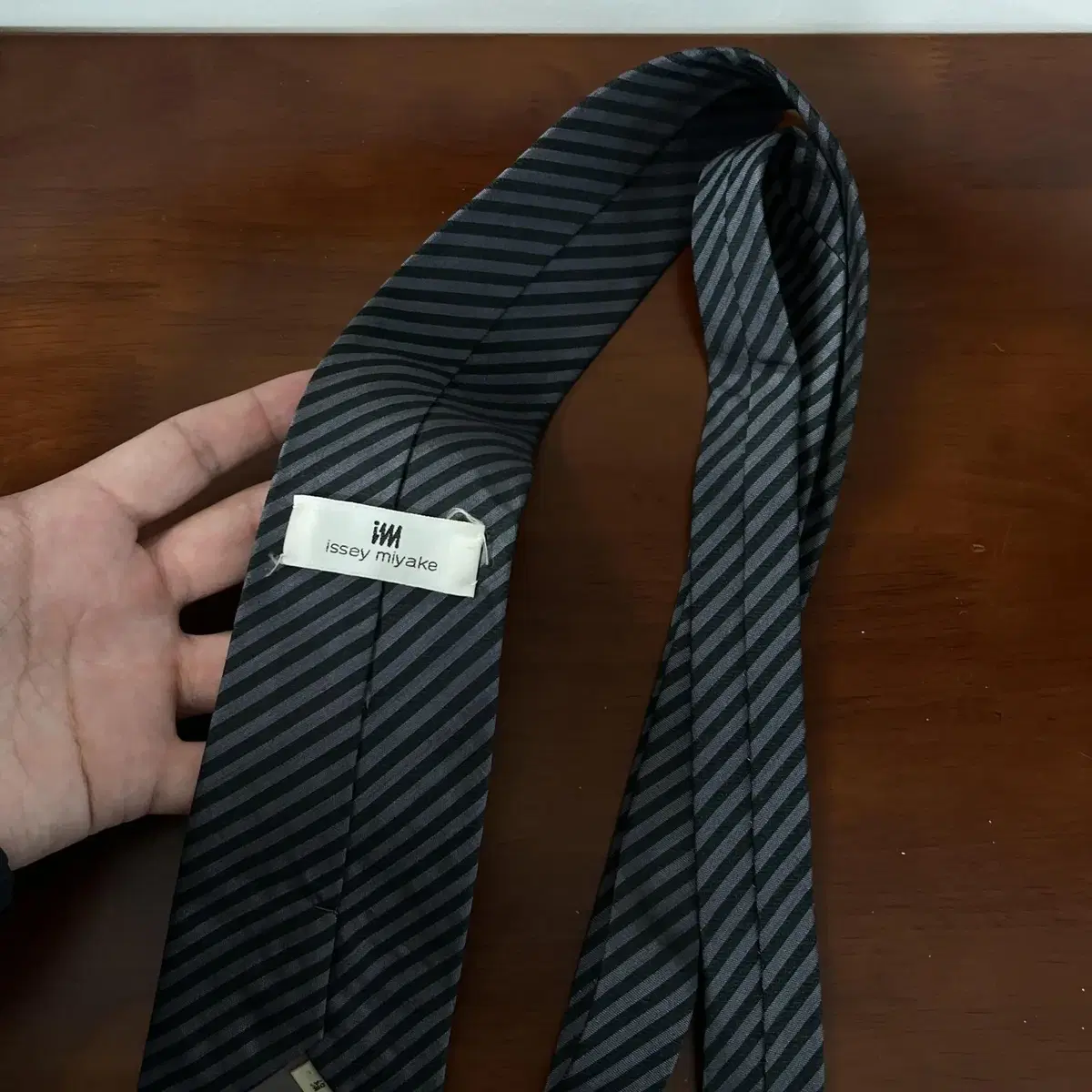 ISSEY MIYAKE silk tie ( made in JAPAN )