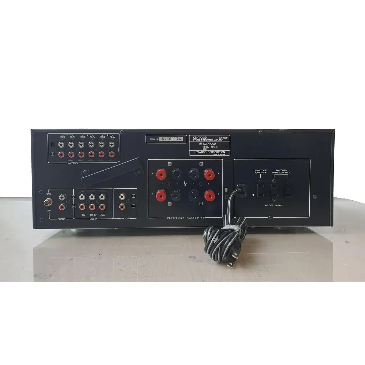 캔우드 인티앰프 Kenwood KA-990D (1986년)