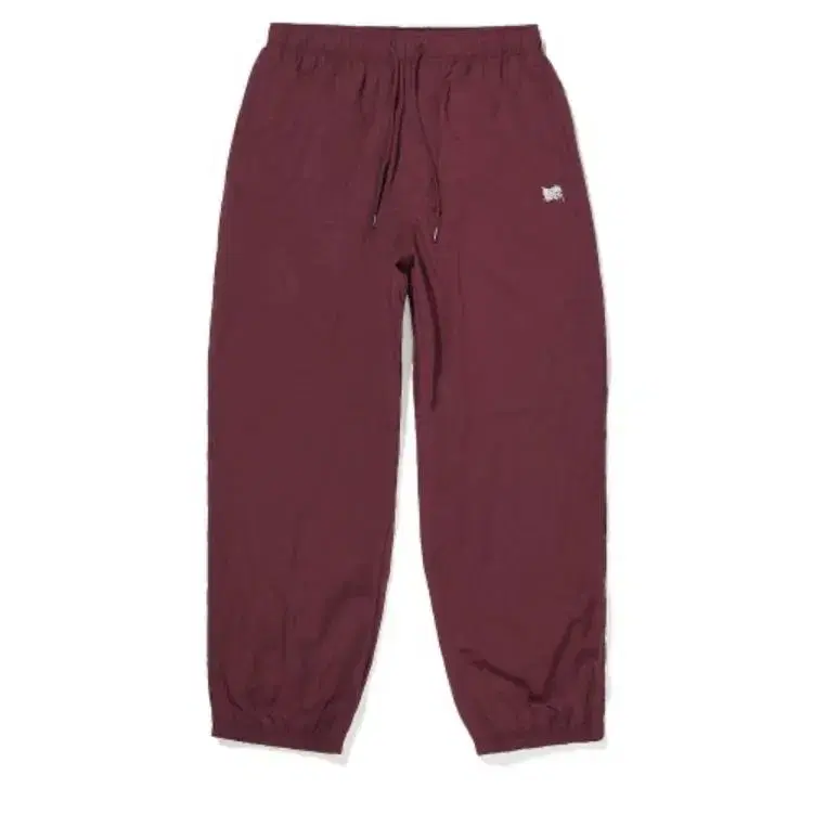 TAG TRACK PANTS - BURGUNDY