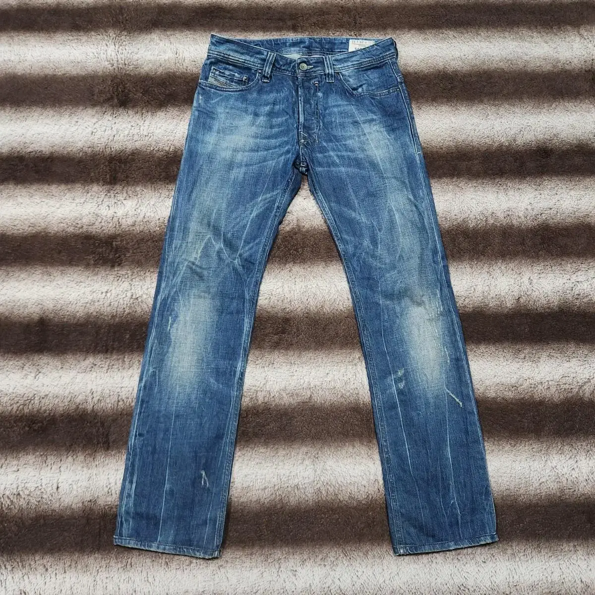 [29]Diesel SAFADO Straight Fit Jeans/Button Fly