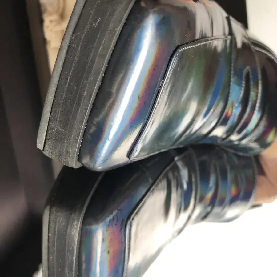 MSCHF hologram penny loafer 240 미스치프로로퍼