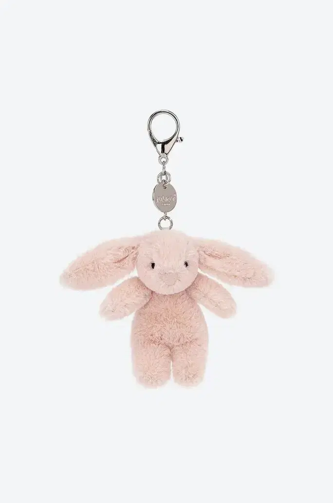 (NEW)Jelly Cat keyring Blush Pink