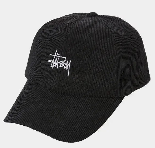 stussy 스투시 로고 코듀로이캡