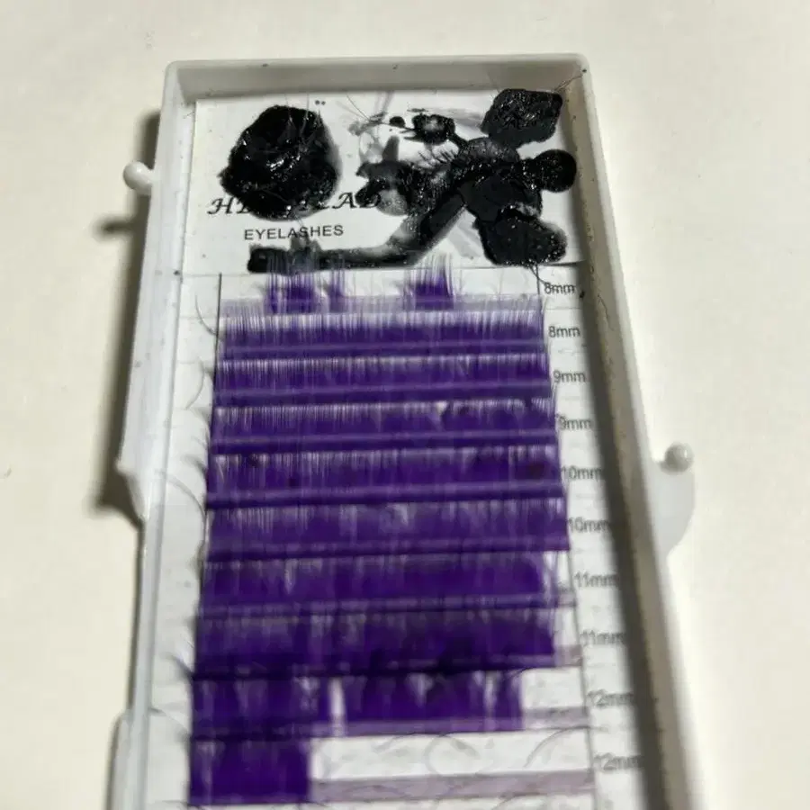 속눈썹 연장 여러가지제품7개 다양한 색상