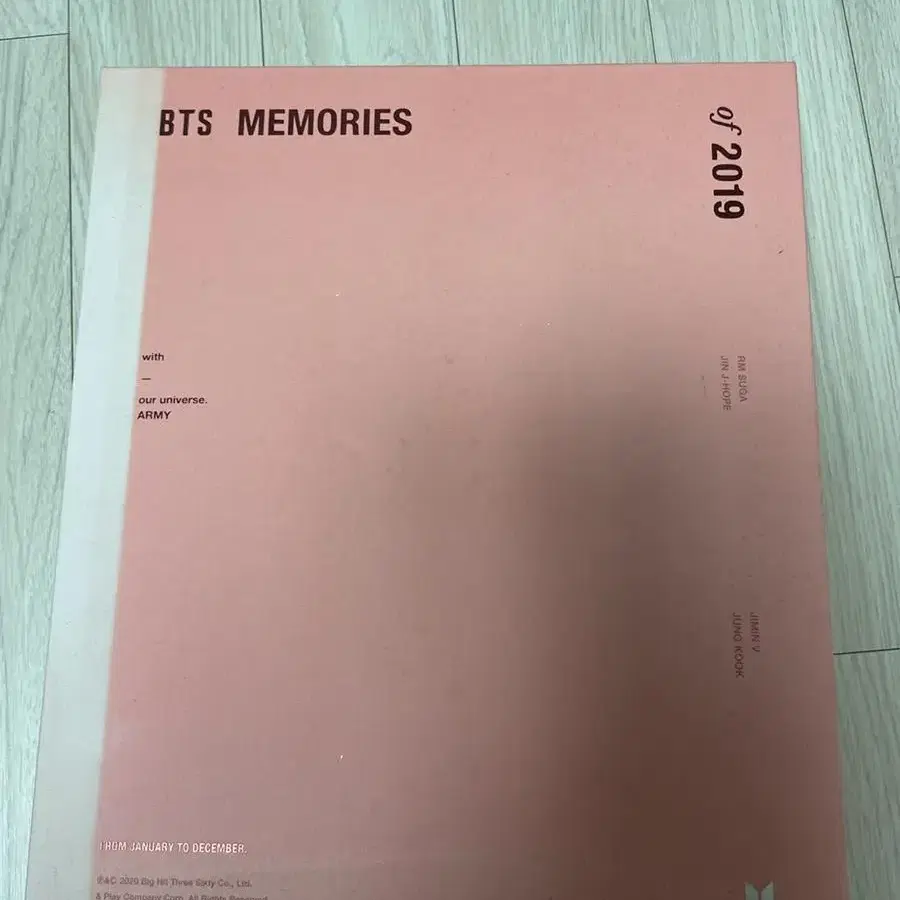 방탄소년단 2019 메모리즈 bts