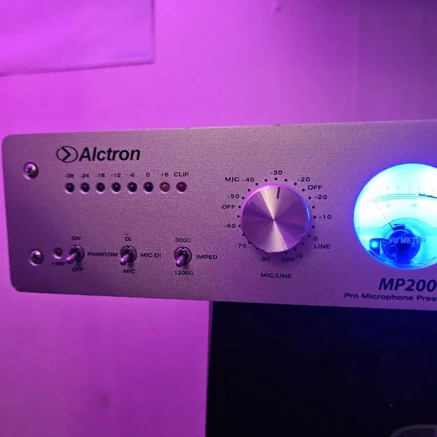 Alctron mp200 마이크 프리앰프