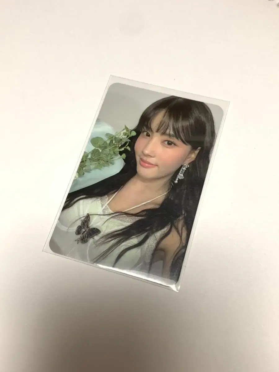 stayc yoon bubble broadcast zuu 1 flower photocard