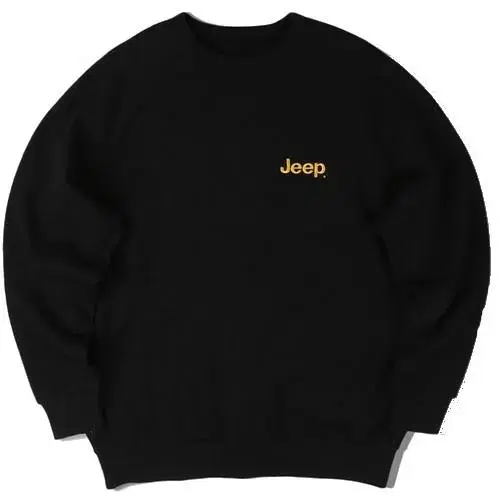 Jeep 기모 로고 스웨트셔츠 m