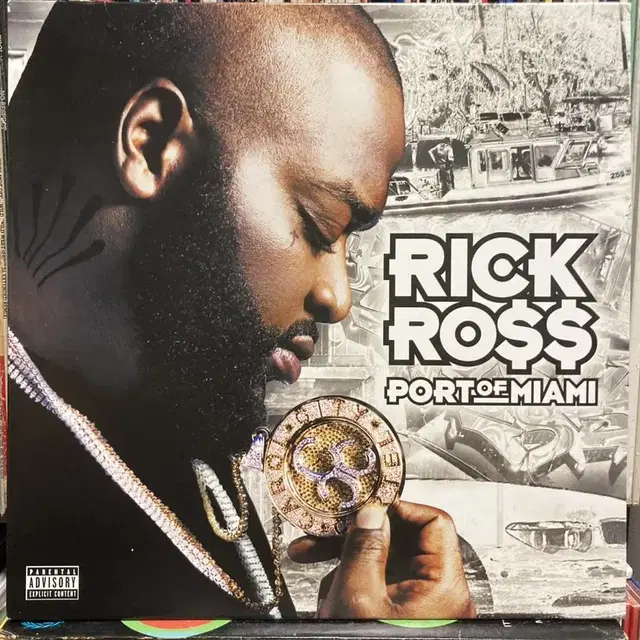 릭 로스 Rick Ross 2LP 힙합