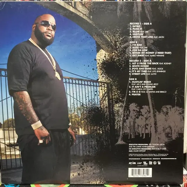 릭 로스 Rick Ross 2LP 힙합