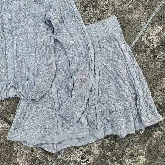 Light grey two-piece