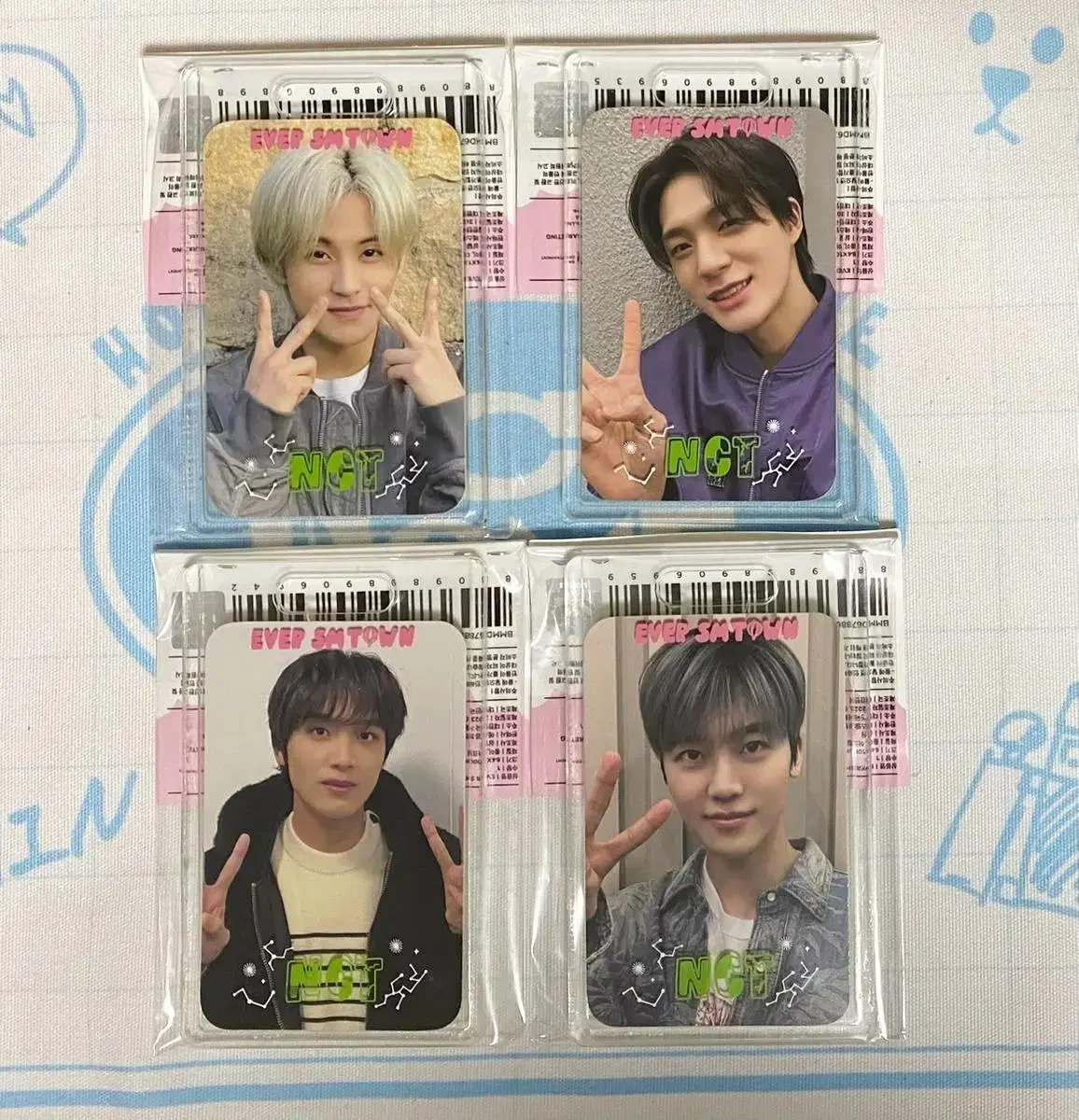 NCT Dream Everland photocard holder sealed Set Mark,Haechan,Jaeemin,Jeno WTS