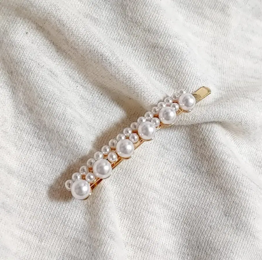 * 6.5 cm pearl thread pins