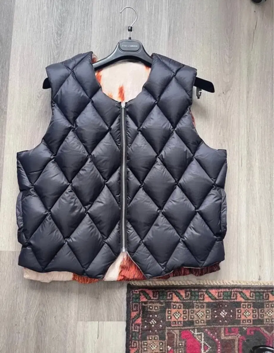 스투시 COWHIDE VEST 리버시블 베스트