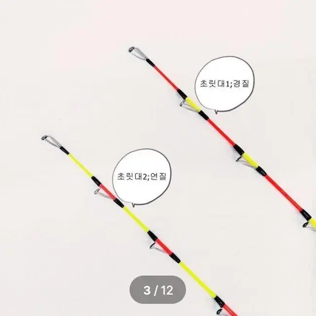 (55번)해우심해갈치대태도어2 6.2~4.8m,(초릿대2개)+고급하드가방