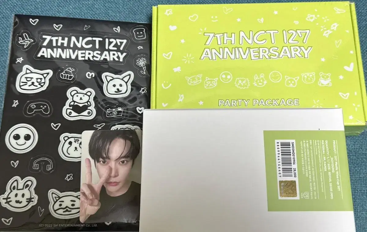 Wts) NCT nct 127 7th anniversary md MD doyoung jaehyun photocard poka