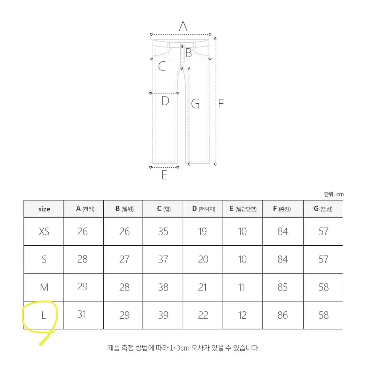 (M 27-28) 모디핏 찢청 청바지