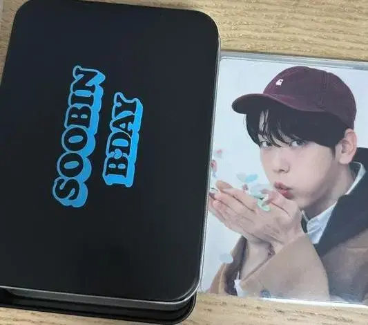 txt soobin birthday photocard set