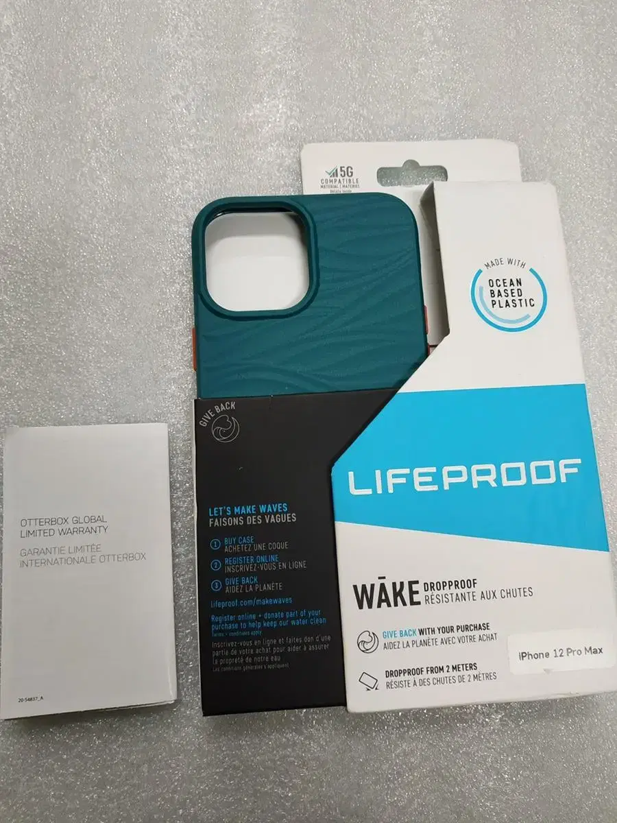 아이폰12프로맥스 전용 오터박스 정품 Lifeproof 케이스