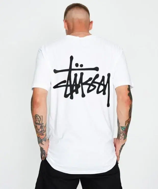 Stussy Basic Vahn Shortie White XL