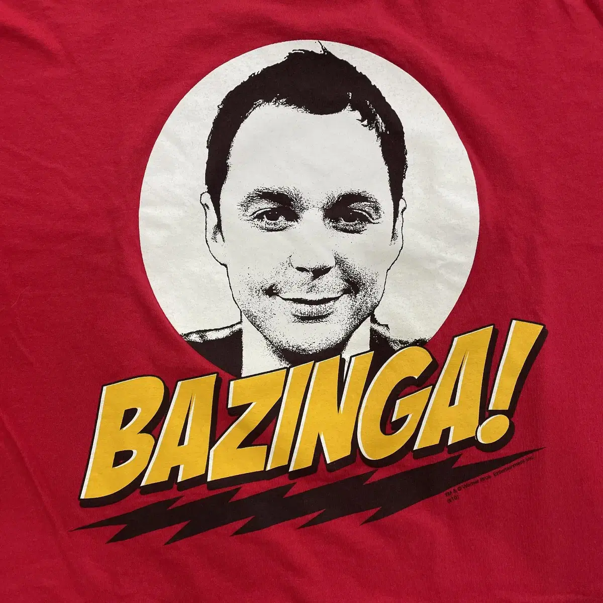 빅뱅이론 쉘든 Bazinga 티셔츠 L