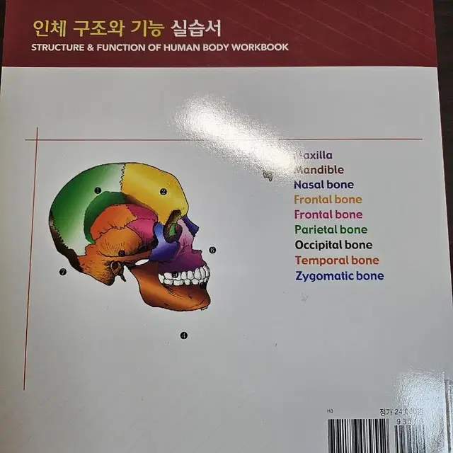 인체 구조와 기능 실습서