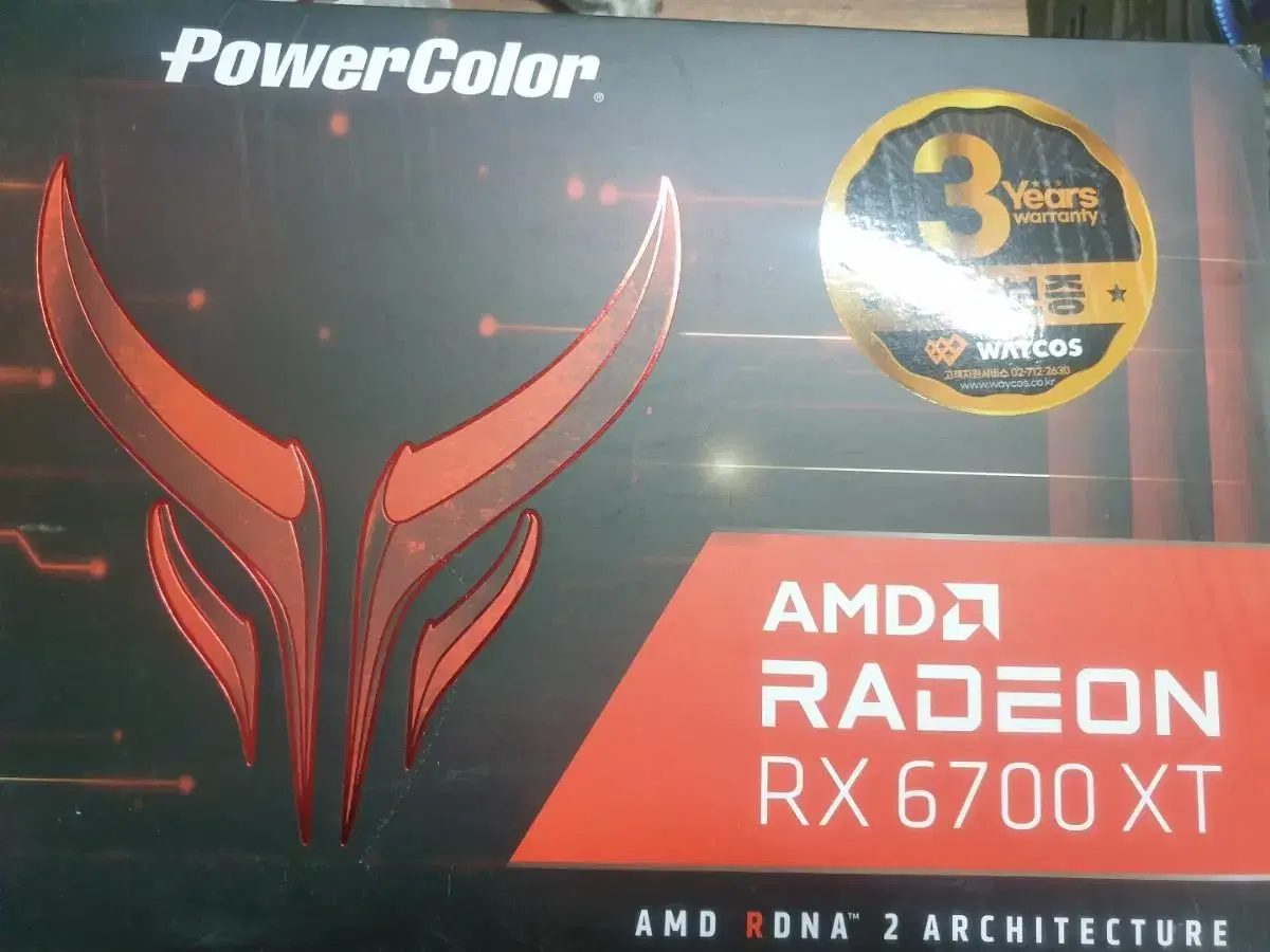 PowerColor RX 6700 XT 12GB 레드 데빌 AMD RAD