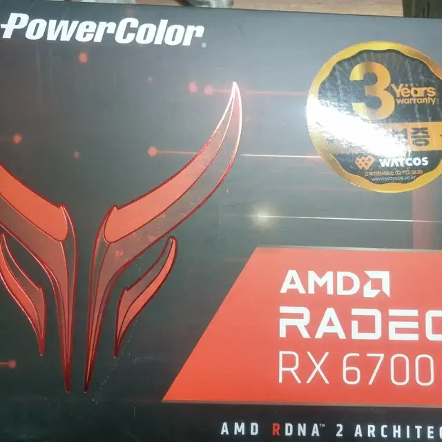 PowerColor RX 6700 XT 12GB 레드 데빌 AMD RAD