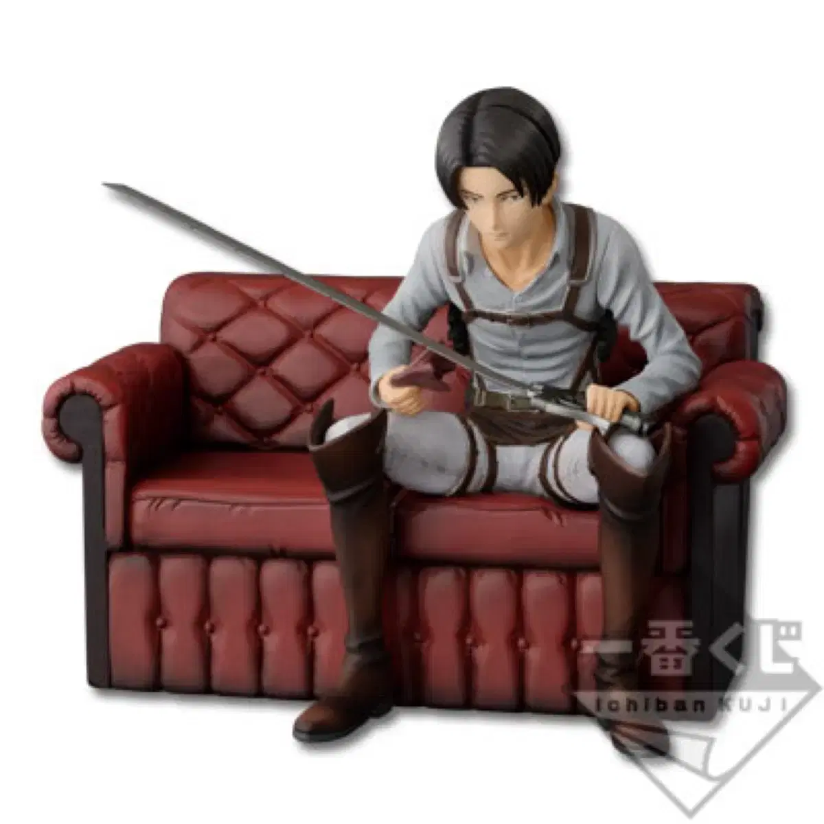 Unsealed Attack on Titan Levi Figure First Lottery Attack on Freedom B Statue