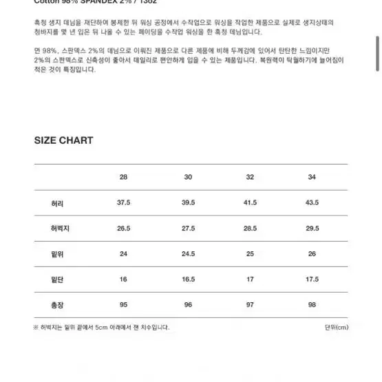 브랜디드 1981 블랙 스탠다드 30size