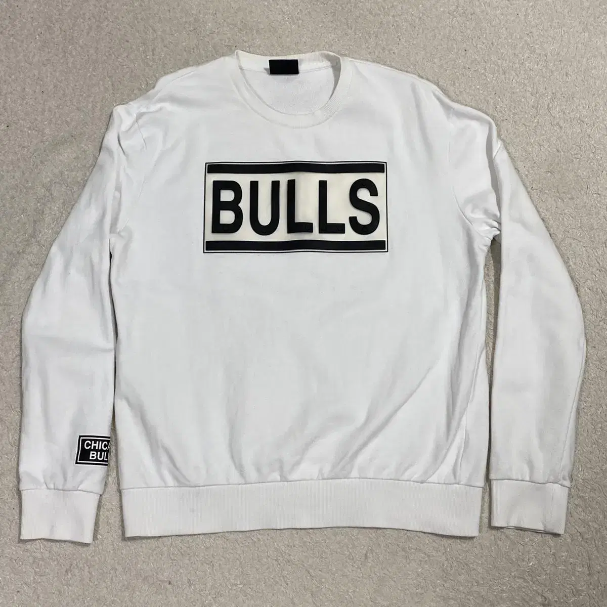 NBA Chicago Bulls Man to Man White XL