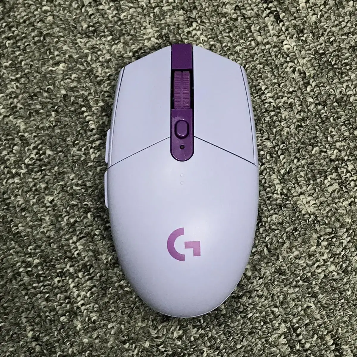 로지텍 마우스 G304 LIGHTSPEED 게이밍마우스 라일락