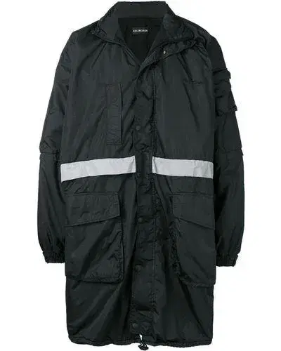 Balenciaga Parka Windbreaker Black 44