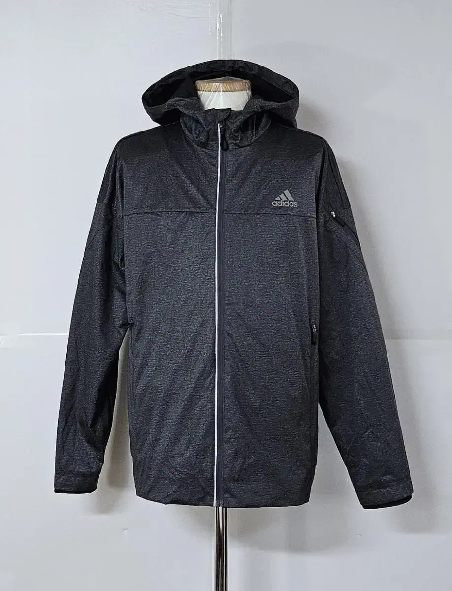 100) Adidas Hybrid Tech Hooded Jacket