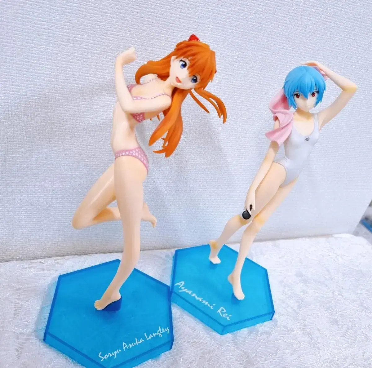 Evangelion Asuka X lay Summer Beach Bikini Swimsuit Figures Beautiful Girl