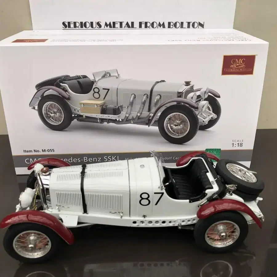 CMC - 1/18 MERCEDES BENZ SSKL #87