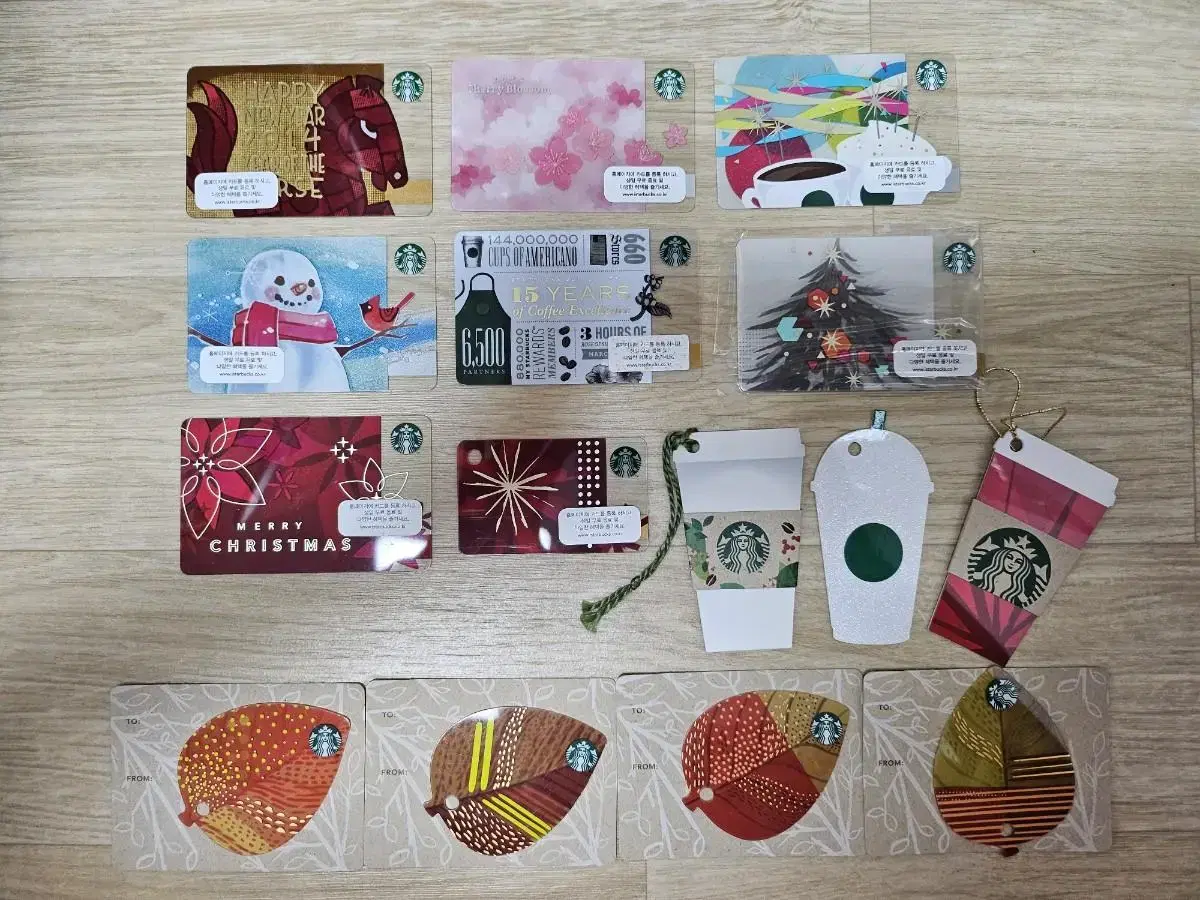 Starbucks kard sells collectibles