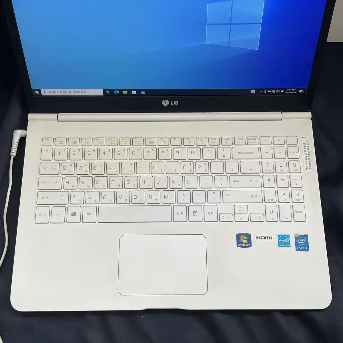 (일산) 엘지그램 15인치 i7 lg 중고노트북