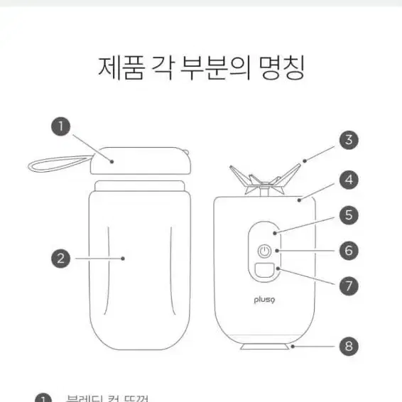 미개봉 플러스나인 무선 블랜더_PDB-WB1