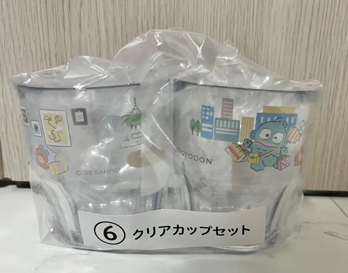 San Rio Hankyo-dong Kuji Plastic Cups