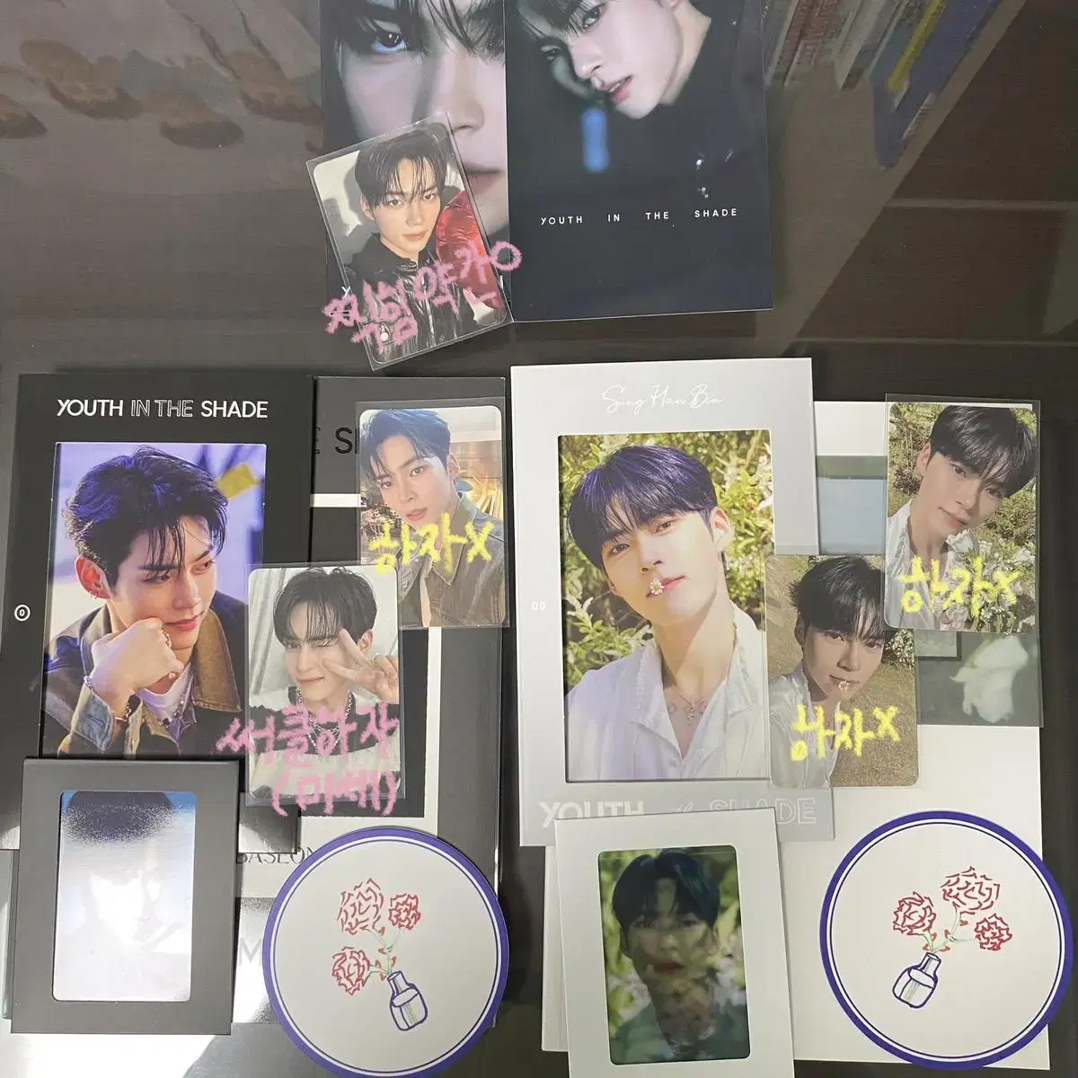 zb1 debut album youth in the shade sung hanbin full set