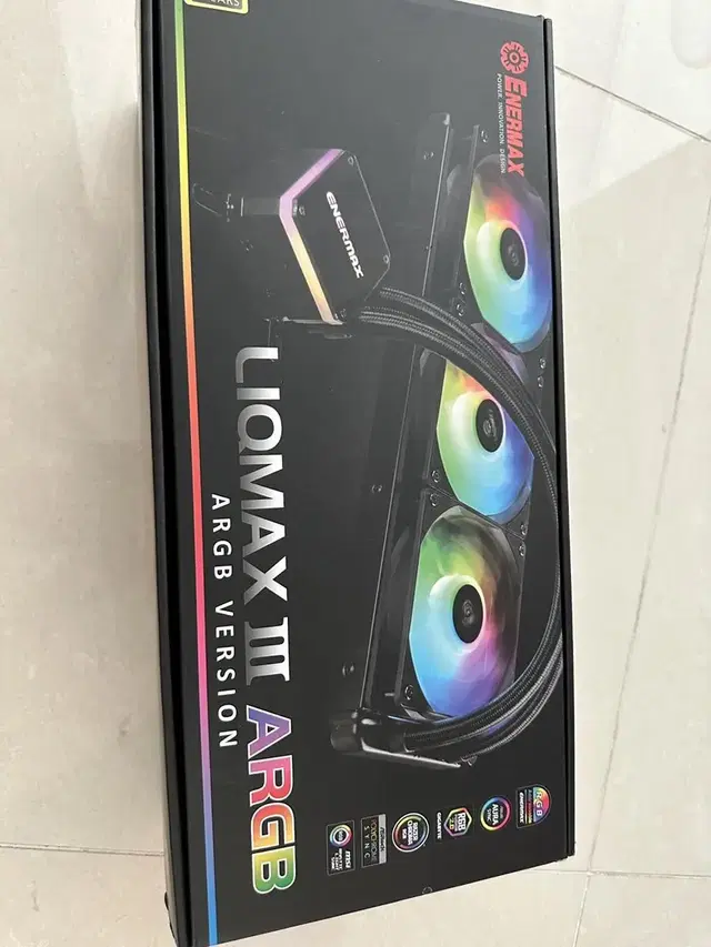 수냉쿨러 에너맥스 LIQMAX III ARGB 360